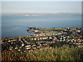 Burntisland from the top of The Binn.