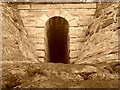 Tunnel on Burntisland coast.