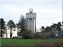 SP7651 : Water Tower, Roade by Geoff Pick