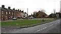 Village green and car park