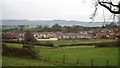 View across fields