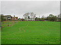 View across fields to Frogham