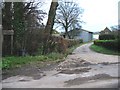 Maydensole Farm entrance, looking NE.