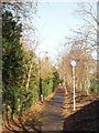 Path and cycleway, West Acton