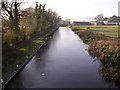 Kennet & Avon canal looking west to Brimslade Farm