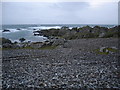 NL9738 : Pebble beach on the south coast of Tiree by Roger McLachlan