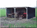 Farm Machinery in a Shed, between Newland and Little Airmyn, North Yorkshire