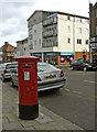 Winchmore Hill Road Southgate, N14,  with Edward VIII Pillar Box