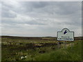 NC9164 : Caithness County sign by Patrick Pavey