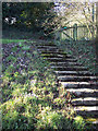 Steps leading to All Saints Church