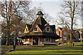SP0481 : The Rest House, Bournville Village Green by Phil Champion