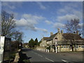 The Chequers and Main Street, Brize Norton.