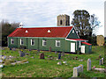 TG0433 : St Mary, Burgh Parva, Norfolk (Tin Tabernacle) by John Salmon