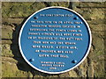 The Chatterton Riots Plaque