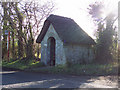 Thatched Bus Shelter at Dinton