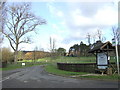 Entrance to Oaken Holt Nursing Home