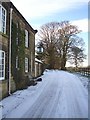 Public footpath passing Park House Swythamley