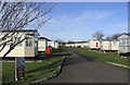 NU1631 : Bradford Kaims Caravan Park by Walter Baxter