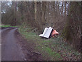 Flytip at Ambrose Copse