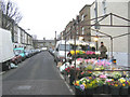 Flower sellers, Colestown Street, Battersea