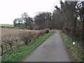 Lane leading to Footpaths to Jackdaw Crags, Boston Spa