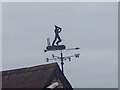 Weathervane on Cricket Field House