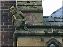 SO5039 : Hereford Library, Museum and Art Gallery, Broad Street, gargoyle 1 by Brian Robert Marshall