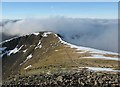 NN2245 : West ridge, Stob Ghabhar by Richard Webb