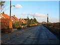 Lane running from Huby to Sutton-on-the-Forest