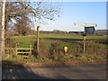 Footpath to Carrs Lane and Beeston