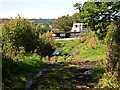 Footpath crossing the A30