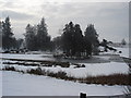 Frozen Lochan on one of many golf courses around Gleneagles