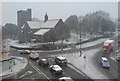 St. Elli Church in snow