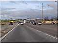 M1 at Junction 7, on a quiet day