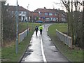 Two bobbies on foot, Crook