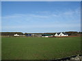 Low Drumrae farm, including new farmhouse with Ravenstone Moss in the background