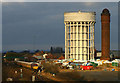 SE7423 : Goole Water Towers by Martin Loader