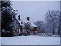 Merrist Wood College Winter Scene