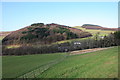 Pwllpeiran farm from B4574