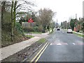 Old Dover Road and entrance to St Anselm