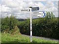 Fingerpost at Wonwell Cross