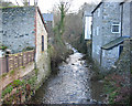 Afon Trystion in Cynwyd