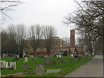 SK5606 : Leicester Crematorium by Bilbo