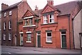 Terracotta houses, Mill Street, Wem