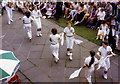 Morris Dancers, South Hill Park Bracknell, 1986.