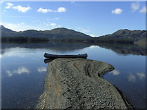 NG9173 : Shingle spit Loch Maree by jerry sharp