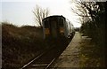 Train passing Bleach Green Halt