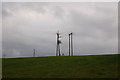 NZ1354 : Pylons near Southfield Farm by P Glenwright