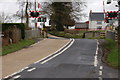 Drumsough level crossing near Antrim