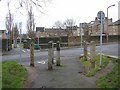 The Cobcroft Road crossing, Fartown cycleway, Huddersfield